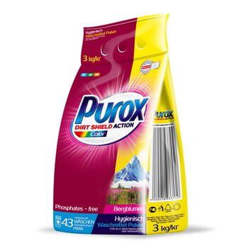 Purox Dirt Shield Action Color 3Kg