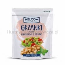 Helcom Grzanki pszenne pomidorowe z oregano 100 g