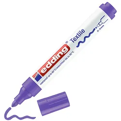 Marker Tekstylny E-4500 Edding, 2-3 Mm, Fioletowy Neonowy