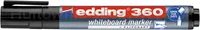 Edding Marker do tablic e-360 1,5-3mm, czarny  - 2