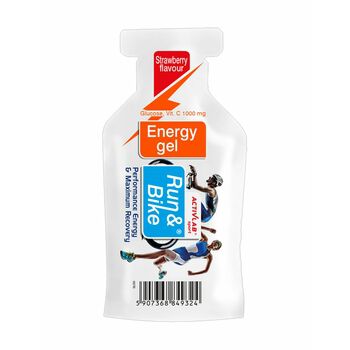 Run&Bike Energy Gel O Smaku Truskawkowym Activlab (40 Gram)