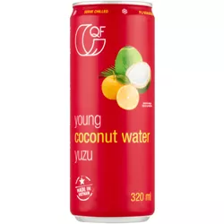 Quality Food woda kokosowa z puree z yuzu 320ml Kaucja