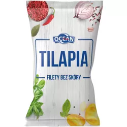 Abramczyk Tilapia Nilowa Filety Bez Skóry 30% 700/1000G OCEAN