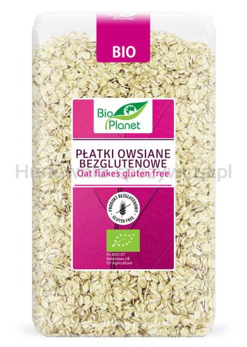 Płatki Owsiane Bezglutenowe Bio 600 G - Bio Planet [BIO]