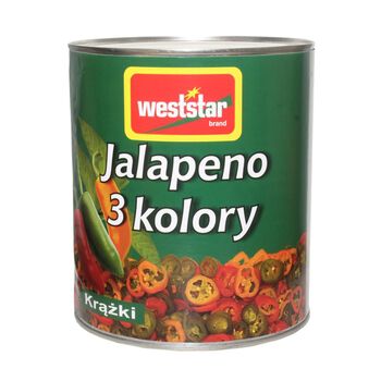 Weststar Papryka Jalapeno 3 Kolory, 3Kg 