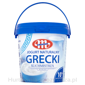 Mlekovita Jogurt Naturalny Typu Greckiego Kuchmistrza 10% Tł. 1Kg