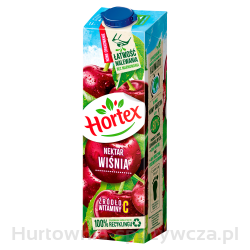 Hortex Wiśnia Nektar Karton 1 L