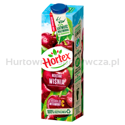 Hortex Wiśnia Nektar Karton 1 L