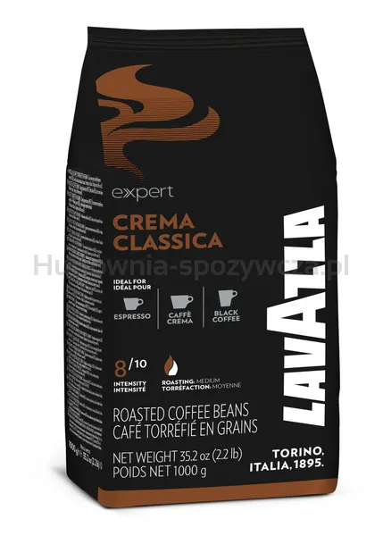 Lavazza Crema Classica Expert, Ziarnista, 1 Kg