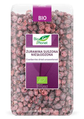 Bio Planet Żurawina Suszona Niesłodzona Bio 150 G [BIO]