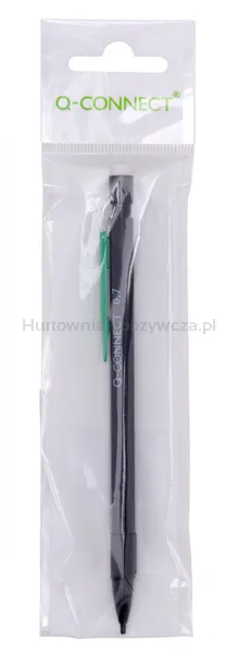 Q-Connect Ołówek Automatyczny 0,7Mm, Zawieszka, Czarny 
