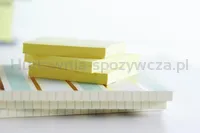 Karteczki samoprzylepne POST-IT® (655CY-VP20), 127x76mm, (16+4)x100 kart., żółte, 4 bloczki GRATIS - 3