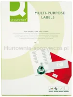 Etykiety uniwersalne Q-CONNECT, 70x32mm, prostokątne, białe 100 ark. - 2