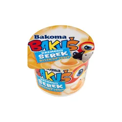Serek kremowy Bakuś Biszkoptowy 125g