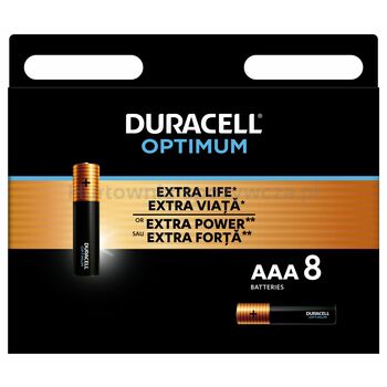 Duracell Bateria Alkaliczna Optimum Aaa 8Szt.