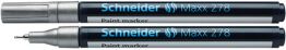 Schneider Marker olejowy Maxx 278, 0,8mm, srebrny 