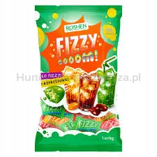 Fizzy Boom.Cukierki musujące 1 kg.