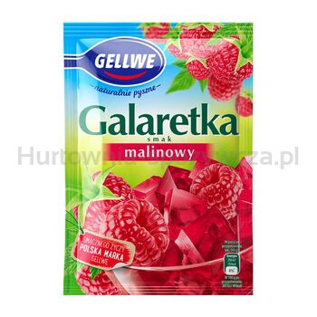 Gellwe Galaretka Smak Malinowy 72G