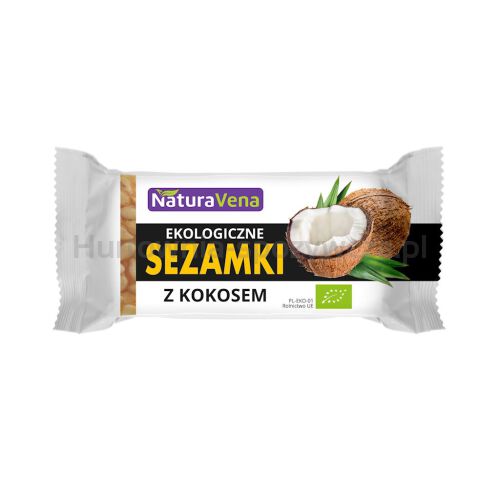 Sezamki Z Kokosem Bio 27 G - Naturavena [BIO]