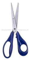 Kangaro Nożyczki biurowe 21 cm, dla praworęcznych, blister, mix kolorów - 6