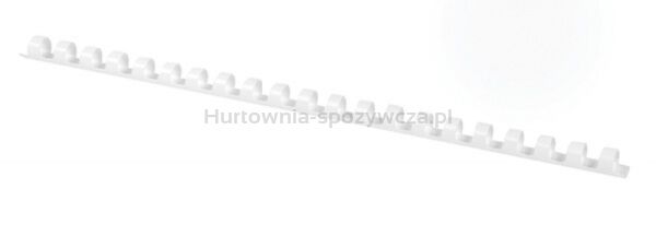 Office Products Grzbiety do bindowania A4, 8mm (45 kartek), 100 szt., białe 