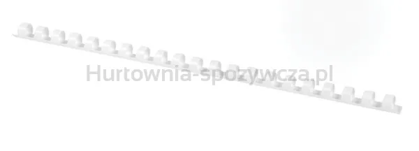 Office Products Grzbiety do bindowania A4, 8mm (45 kartek), 100 szt., białe 