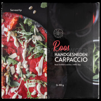 CARPACCIO ROOS WOŁOWE 2X80 G. MROŻONE VACCUM