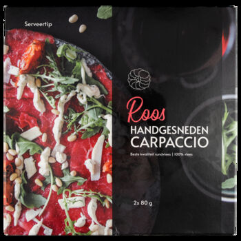 CARPACCIO ROOS WOŁOWE 2X80 G. MROŻONE VACCUM