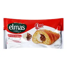 Elmas Rogalik Z Nadzieniem Kakaowym I Kremem O Smaku Waniliowym 60G