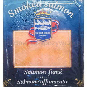 Salmon House Of Norway Łosoś Wędzony Na Zimno Plastry 150G