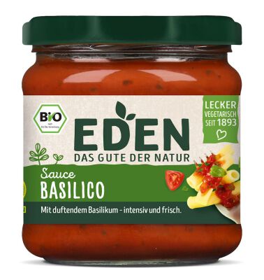 Sos Pomidorowy Z Bazylią Bio 375 G - Eden [BIO]