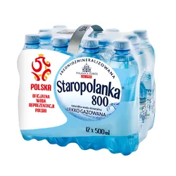 Staropolanka Woda 500 Ml Gazowana SK