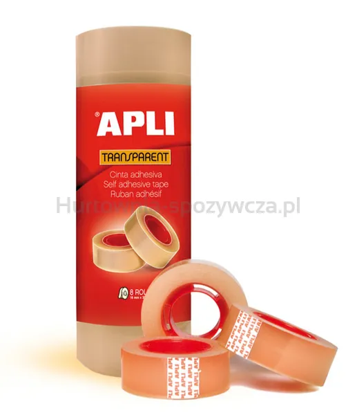 Taśma Biurowa Apli, 19Mm, 33M, 8Szt.