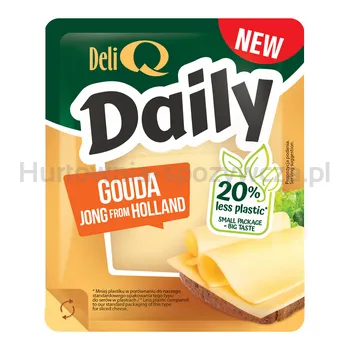 DELI Q DAILY Holenderska Gouda plastry 100g