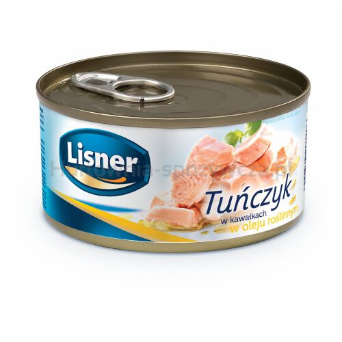 Lisner Tuńczyk W Kawałkach W Oleju Słonecznikowym 170 G