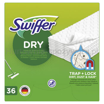 Swiffer Dry Ściereczki Zbierające Kurz 36 Sztuk