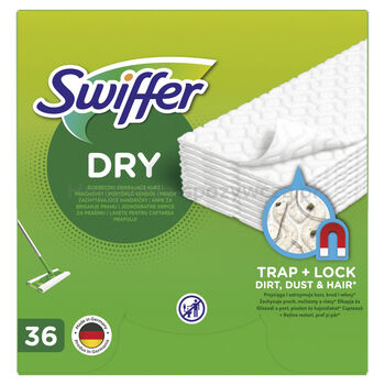 Swiffer Dry Ściereczki Zbierające Kurz 36 Sztuk