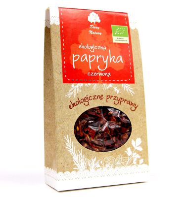 Papryka Słodka Suszona Bio 50 G - Dary Natury [BIO]