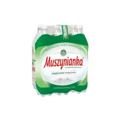 Muszynianka Naturalna woda mineralna częściowo odgazowana, wysokozmineralizowana, niskonasycona CO2 1,5 l -(w tym +0,50 zł/szt. zwrotnej kaucji)
