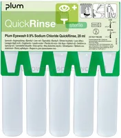 QuickRinse Ampułki do płukania oczu PLUM 5x20ml - 2