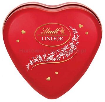 Lindt Lindor Milk Heart Tin 50G