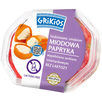 Grikios Miodowa Papryka Z Serem Bez Laktozy 200G