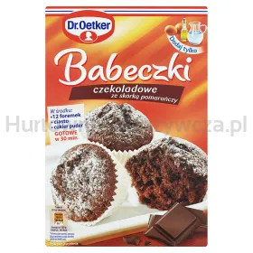Dr.Oetker Babeczki Czekoladowe Ze Skórką Pomarańczy 335G