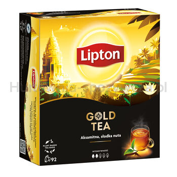 Lipton Herbata Gold Czarna (92 Torebki)