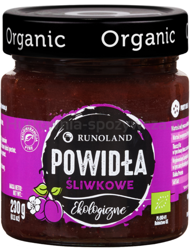 Powidła Śliwkowe Bio 230 G - Runoland [BIO]