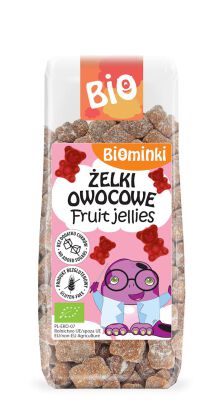 Żelki Owocowe Bez Dodatku Cukrów Bezglutenowe Bio 150 G - Biominki [BIO]