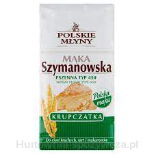 Polskie Młyny Mąka Pszenna Typ 450 Szymanowska Krupczatka 1 Kg