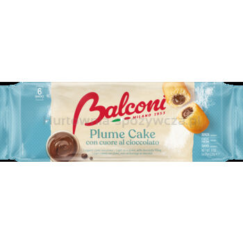 Balconi ciastka biszkoptowe z czekoladą 6 x 38g