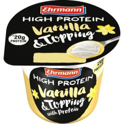 Ehrmann High Protein Pudding Waniliowy Z Bitą Śmietanką 200G