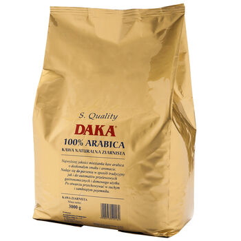 Daka Kawa Ziarnista S.Qualita 100 % Arabica 3 Kg